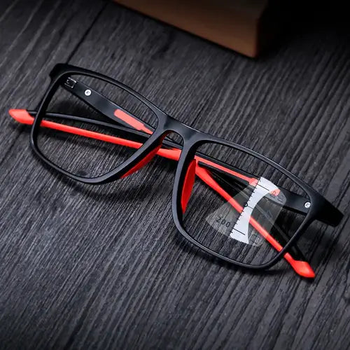 (Compre 1 Leve 4 Unidades) Óculos Ultra Focal com Grau Adaptável Unissex | Armação Flexy