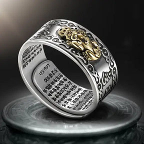Anel da Riqueza e Prosperidade Feng Shui Original - Compre 01 Leve 02 + Brinde